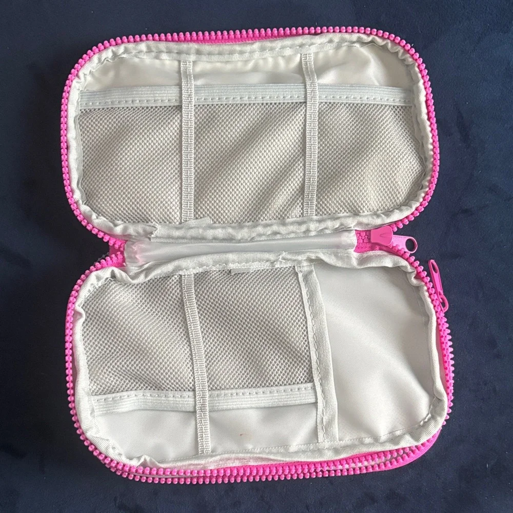 Hello Kitty Pink Rainbow UFO Wristlet Pouch